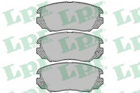 Гальмівні колодки дискові LPR 05P1409