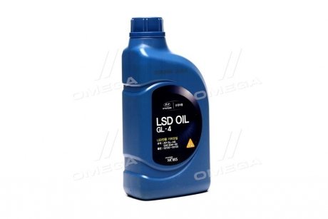 Олія трансмісійна LSD Oil SAE 85W-90 GL 4 (1L) HYUNDAI/KIA 0210000100 (фото 1)