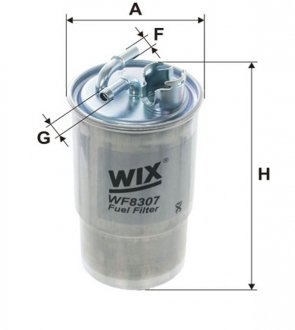 Фильтр топливный WIX WIX WIX FILTERS WF8307