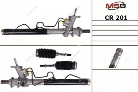 Рулевая рейка с г/п Chevrolet Aveo 03-08 MSG CR 201