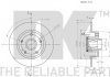 Диск тормозной задний (с подшипником) Renault Megane III 1.5dCi/1.9dCi 10- NK 313993 (фото 2)