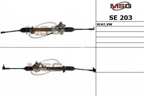 Рульова рейка з ГУР нова SEAT CORDOBA 1993-1999, IIBIZA 1999-2002,SEAT INCA 1996-2003,SEAT TOLEDO MSG SE203