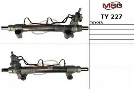 Рульова рейка з ГУР нова TOYOTA FORTUNER 04-,TOYOTA HILUX (VIGO) 05- MSG TY227