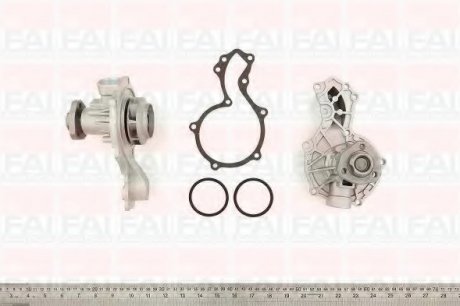 Водяна помпа VAG A4/A6/Passat 1.6/1.8T/2.0 1995- AUTOPARTS FAI WP6105