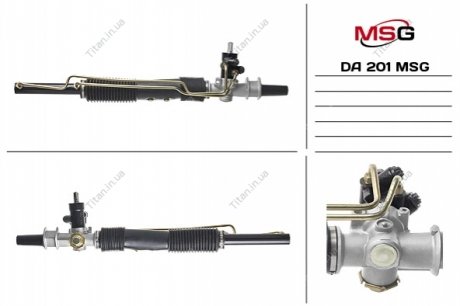 Рулевая рейка с ГУР новая DAEWOO Espero 1991-1999,DAEWOO Lanos 1999-,DAEWOO Nexia 1995-,OPEL Astra F MSG DA201