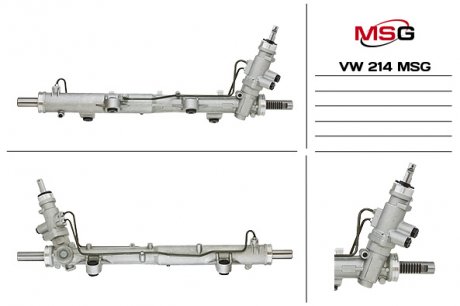 Рульова рейка з ГУР нова VW MULTIVAN 03-VW TRANSPORTER V 03- MSG VW214