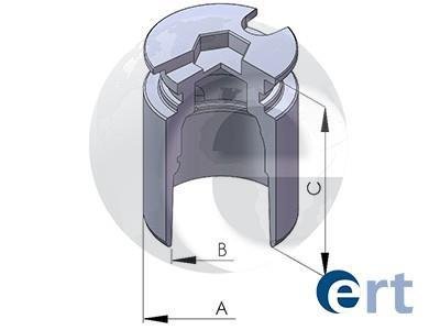 Поршеня супорта ERT 150198-C