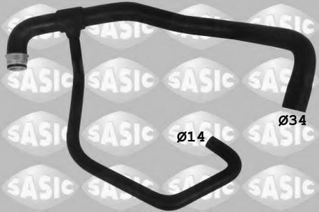 Шланг радіатора SASIC SWH0478 (фото 1)