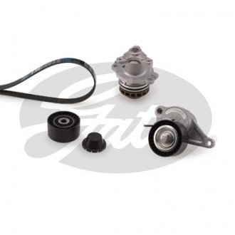 ZESTAW PASKA MICRO-V+POMPA NISSAN QASHQAI / QASHQAI +2 I (J10, JJ10) 2.0 DCI NAP¨D NA 4 KOŤA 2007-02> SZT Gates KP17PK1705