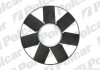 Крильчатка вентилятора 420 mm W КПП=M/A AC=(+) BMW 7 E65/E66 02- 2993ccm M57N2306D2 M57306D3 N57N POLCAR 200023F8 (фото 1)