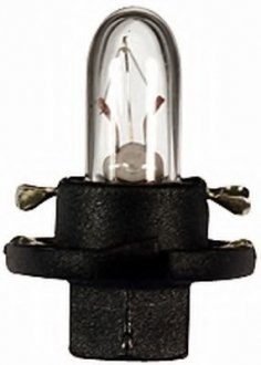 Лампа накаливания, освещение щитка приборов, Лампа накаливания, освещение щитка приборов HELLA 8GA007997041 (фото 1)