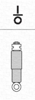Амортизатор газовый задний OPEL OMEGA 2.5 TD (94-) [351848070000] MAGNETI MARELLI 1848G (фото 1)