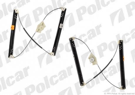 Склопідйомник електричний VOLKSWAGEN TOUAREG (7L) 10.02-12.06 (PJ) POLCAR 9580PSG2