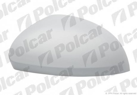 Корпус дзеркала зовнішнього ліва сторона кришка під фарбування SKODA SEAT VOLKSWAGEN (PJ) POLCAR 958554PM