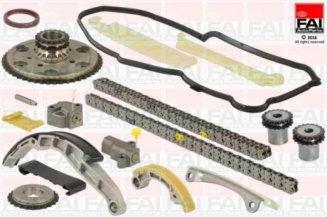 ZESTAW гA╤CUCHA ROZRZеDU NISSAN 2,5DCI NAVARA/PATHFINDER 10- AUTOPARTS FAI TCK42CRD10