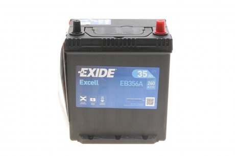 Стартерна акумуляторна батарея, Стартерна акумуляторна батарея EXIDE EB356A (фото 1)
