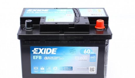 Стартерна акумуляторна батарея, Стартерна акумуляторна батарея EXIDE EL600
