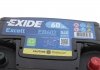 Стартерна акумуляторна батарея, Стартерна акумуляторна батарея EXIDE EB602 (фото 2)