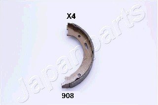 Комплект гальмівних колодок, стоянкова гальмівна система JAPANPARTS GF908AF