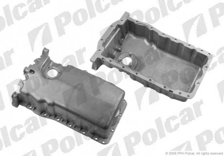 Олійний картер алюміній VOLKSWAGEN SKODA AUDI SEAT (PJ) POLCAR 9512MO2 (фото 1)
