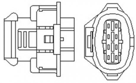 SONDA LAMBDA OPEL 1,0-2,2 VECTRA/ASTRA 99- MAGNETI MARELLI OSM030 (фото 1)