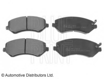 Комплект тормозных колодок, дисковый тормоз BLUE PRINT ADA104223 (фото 1)