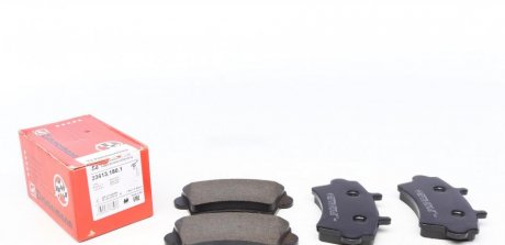 Комплект тормозных колодок, дисковый тормоз ZIMMERMANN 236131801 (фото 1)