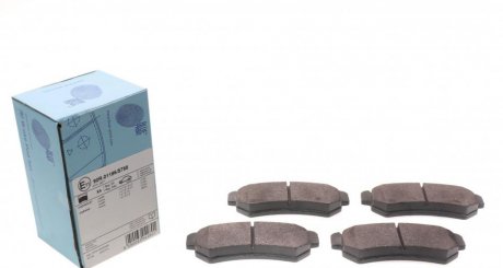 Комплект тормозных колодок, дисковый тормоз BLUE PRINT ADG04280 (фото 1)