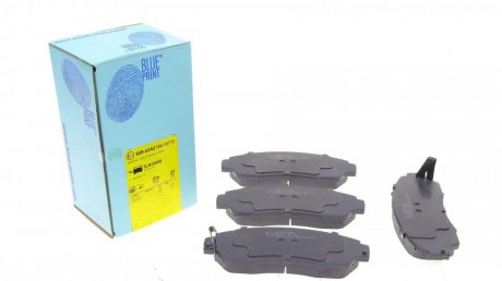 Комплект тормозных колодок, дисковый тормоз BLUE PRINT ADH24296