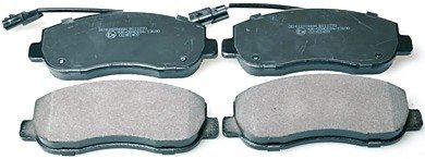 Комплект тормозных колодок, дисковый тормоз DENCKERMANN B111270 (фото 1)