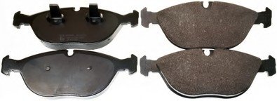 Комплект тормозных колодок, дисковый тормоз DENCKERMANN B111073 (фото 1)