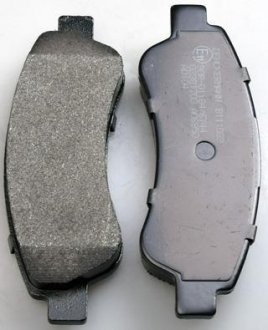 Комплект гальмівних колодок, дискове гальмо DENCKERMANN B111039 (фото 1)