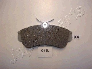 Комплект тормозных колодок, дисковый тормоз JAPANPARTS PA015AF (фото 1)