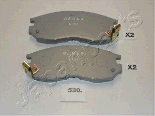 Комплект гальмівних колодок, дискове гальмо JAPANPARTS PA530AF