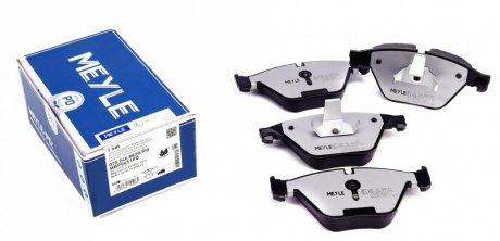 Комплект тормозных колодок, дисковый тормоз MEYLE 0252468820PD (фото 1)