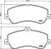 Комплект гальмівних колодок, дискове гальмо HELLA 8DB355014221 (фото 1)