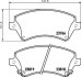 Комплект гальмівних колодок, дискове гальмо HELLA 8DB355017241 (фото 1)