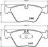 Комплект гальмівних колодок, дискове гальмо HELLA 8DB355010711 (фото 1)