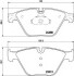 Комплект гальмівних колодок, дискове гальмо HELLA 8DB355015261 (фото 1)