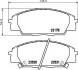 Комплект тормозных колодок, дисковый тормоз HELLA 8DB355009731 (фото 1)