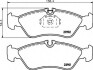 Комплект тормозных колодок, дисковый тормоз HELLA 8DB355014401 (фото 1)