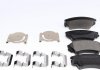 Комплект гальмівних колодок, дискове гальмо BRECK 244120070110 (фото 7)