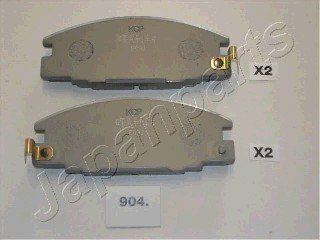 Комплект тормозных колодок, дисковый тормоз JAPANPARTS PA904AF