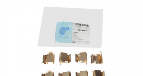 Комплектующие, колодки дискового тормоза BLUE PRINT ADT348600