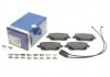 Комплект тормозных колодок, дисковый тормоз BOSCH 0986494614 (фото 1)