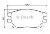 Комплект гальмівних колодок, дискове гальмо BOSCH 0986494212 (фото 1)