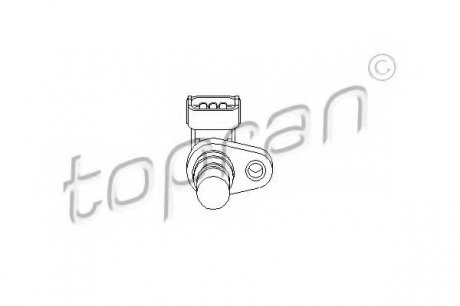 Датчик частоти обертання, керування двигуном TOPRAN TOPRAN / HANS PRIES 206208