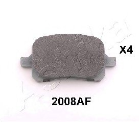 Комплект тормозных колодок, дисковый тормоз ASHIKA 50022008 (фото 1)