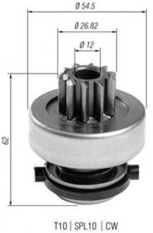 BENDIX ROZRUSZNIKA FORD ROZRUSZNIKA MAGNETI MARELLI AMB0398 (фото 1)