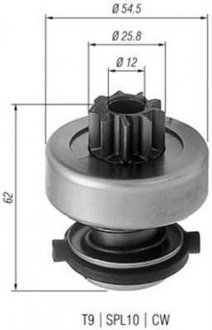 BENDIX ROZRUSZNIKA VW 2,4D LT 82-96 MAGNETI MARELLI AMB0192